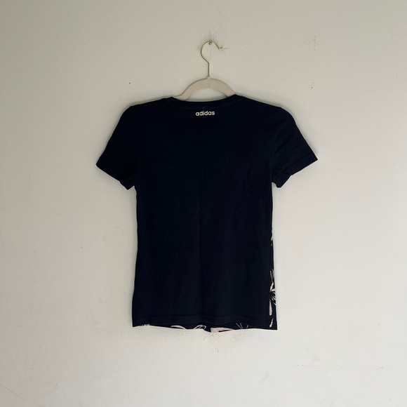 FARM RIO x ADIDAS Black T Shirt Size XS - Picture 5 of 5
